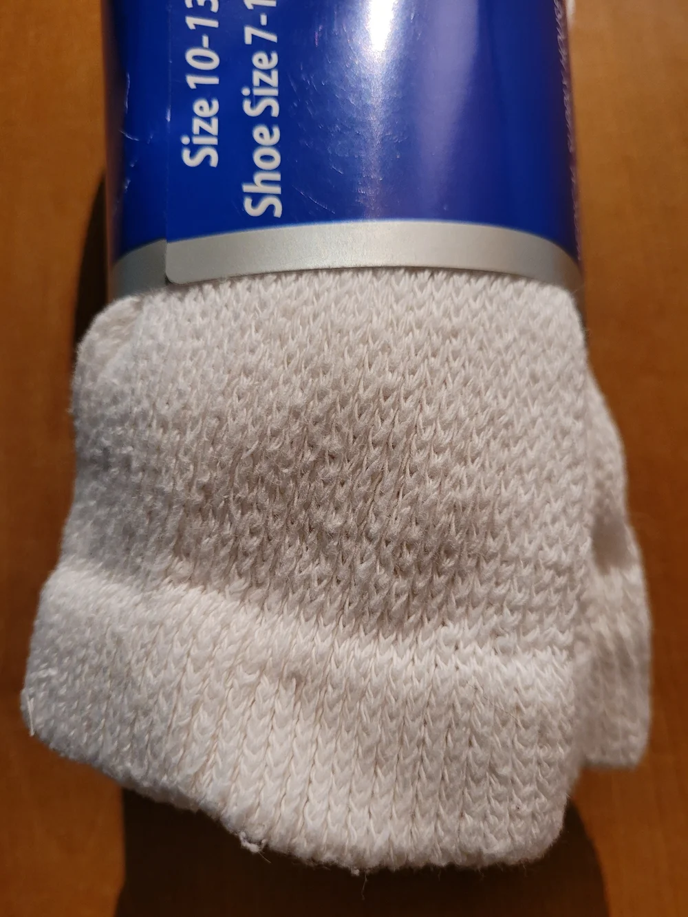 Diabetic Socks - White Loose Fit Top 3 Pair Mens Size 10-13 Nee
